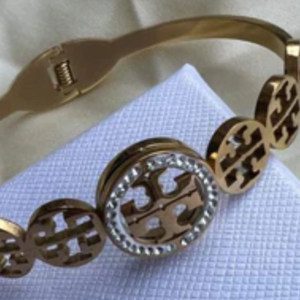 Tory Burch - Daimond And Gold Bracelett