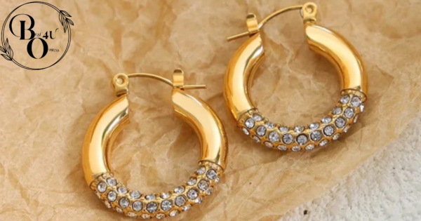 Circles Diamonds Earrings